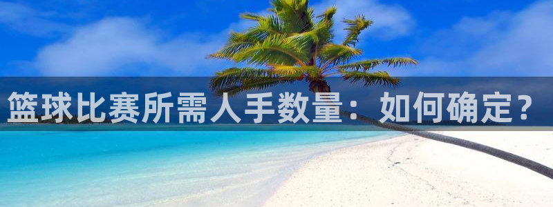 篮球比赛所需人手数量：如何确定？