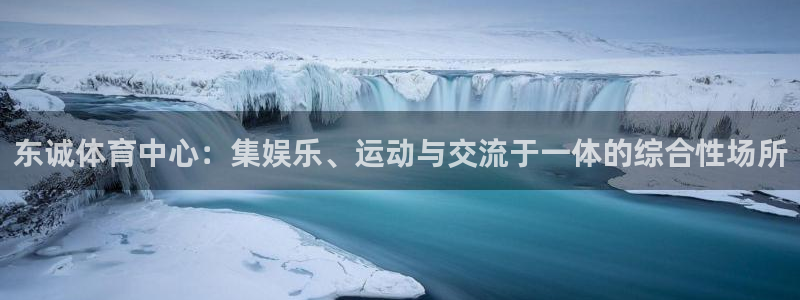 东诚体育中心：集娱乐、运动与交流于一体的综合性场所