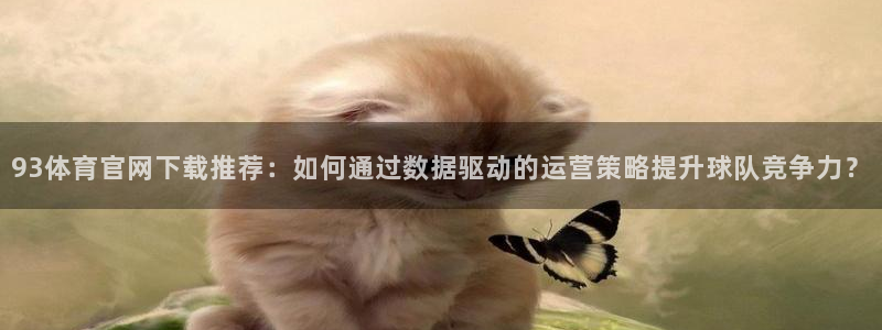 93体育官网下载推荐：如何通过数据驱动的运营策略提升球队竞争力？