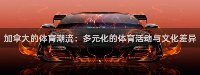 加拿大的体育潮流：多元化的体育活动与文化差异